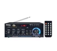 Amplificateur HiFi Karma PA-2362BT, Stéréo 2X 30W, Bluetooth USB SD, Radio FM, télécommande, 2 entrées Microphones