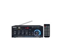 Amplificateur hifi PA-2362BT, Stéréo 2x 30W, Bluetooth USB SD , RADIO FM, télécommande, 2 entrées microphones