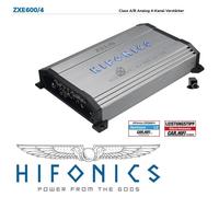 Amplificateur Hifonics ZXE 600/4 4 canaux classe AB 600 watts RMS avec téléco...
