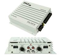 AMPLIFICATEUR IMPERMÉABLE Marin pour Usage Nautique PYLE PLMRA400 4 CANAUX DE 200 Watt RMS ET 400 Watt Max pour Bateau Piscine RÉSISTANTE À l'eau pour Bateaux OU LOCAUX en Plein AIR