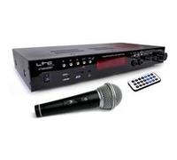 amplificateur ltc atm6000bt stéréo hifi 100w usb/sd/mp3/bluetooth & karaoké avec micro filaire