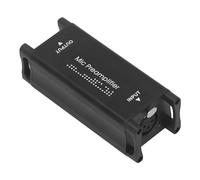 Amplificateur Microphone Dynamique, Préamplificateur Faible Bruit, Gain 25DB Aluminium - Amélioration Sonore Sans Perte, Connecteur XLR, Enregistrement et Live Streaming
