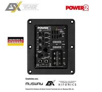 ESX POWER2 Mono Verstärke Raktiv Module 4/2 Ohm pour Subwoofer Boîtier 475...