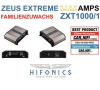 Amplificateur Hifonics ZXT1000/1 ULTRA-Class-D mono 1 canal 1250 watts RMS