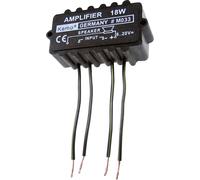 Amplificateur Mono kit monté Kemo M033N 9 V/DC, 12 V/DC, 18 V/DC, 20 V/DC 18 W 4 Ω