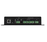 Amplificateur multicanal PoE+ avec DSP intégré. Permet de raccoder 4 enceintes MXP1/3 ou 8 enceintes MXP5/6 (ligne 70V)