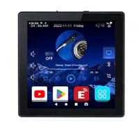 Amplificateur mural intelligent 8 ohms, système Android 10.0, Wi-Fi, Bluetooth, 4 x 25 W, noir