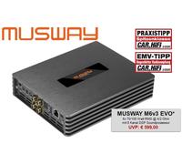 AMPLIFICATEUR MUSWAY M6v3 EVO DSP AMP 6 CANAUX avec 8 canaux DSP...