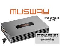 Amplificateur mono MUSWAY ONE1500 1 canal 1550 watts avec...