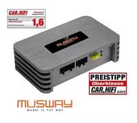 AMPLIFICATEUR MUSWAY P2 2 CANAUX super compact 210 watts RMS