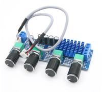 Amplificateur numérique 12V 24V 80W x 2, double canal, TPA3116 D2, régulations basses, préréglage, carte d'amplification Nipseyteko