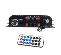Amplificateur numérique 4 canaux Bluetooth HiFi e puissance audio D pour haut-parleur audio stéréo de voiture, 40 W x 4