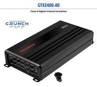 Amplificateur numérique 4 canaux Crunch GTX2400.4D 2400 watts avec télécomman...