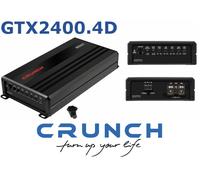 CRUNCH GTX2400.4D - Amplificateur numérique 4 canaux classe D avec 2400 W max - Gravity Mini amplificateurs - Crunch Car Audio Unlimited