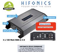Amplificateur numérique 4 canaux Hifonics ZXR800/4E classe D 800 W RMS