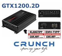 Crunch GTX1200.2D | Amplificateur numérique à 2 canaux classe D