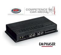 EMPHASER EA-MT4 - Amplificateur numérique haute performance 4 canaux Classe D Amplificateur puissant pour voiture 4 x 100 W RMS