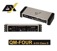 Amplificateur numérique ESX QM-FOUR QUANTUM 4 CANAUX CLASSE D 360 watts RMS