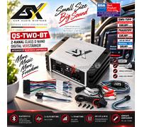 Amplificateur numérique ESX QS-TWO-BT 2 canaux Nano avec récepteur...
