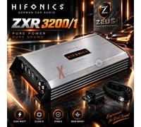 Amplificateur numérique Hifonics ZXR 3200/1 1 canal 3200 watts +...