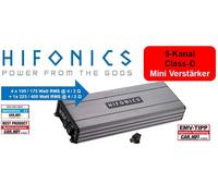 Amplificateur numérique Hifonics ZXS 1100/5 5 canaux Compact Class D 1100 wat...