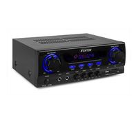Fenton Amplificateur numérique Karaoké AV440 – 400W, Bluetooth, Lecteur MP3, 2 Micros, Télécommande
