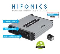 HiFonics Amplificateur numérique mono Mercury MER1V2 1 canal 750 W RMS
