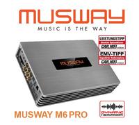 Amplificateur numérique Musway M6 PRO 6 canaux avec puissance 10 canaux DSP 1...