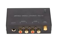 Amplificateur Phono, PréAmpli Platine Vinyle Entrée Phono RCA Sortie RCA PP400 pour Platine Vinyle (Réglementation européenne)