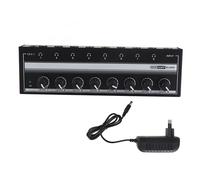 Amplificateur pour casque d'écoute, 8 canaux, amplificateur stéréo portable en métal pour le studio et la scène