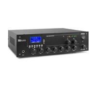 Amplificateur Power Dynamics PPA502 100V 50W 2 Zones - Noir - Multimédia player - Filaire