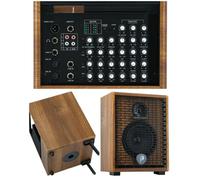 Amplificateur - PRODIPE - Natural 5 V2 Walnut Wood - 90W RMS - 3 entrées - Équaliseur 3 bandes