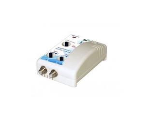 Amplificateur Répartiteur Professionel 372012 - 1 entrée 2 sorties, 29db, LED de réglage