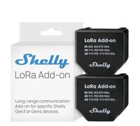 Shelly Module radio LoRa Add-on Portée 5 km EU868 Compatible Shelly Gen3/Gen4 Lot de 2