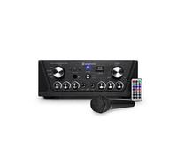 Amplificateur Skytronic karaoké noir USB/SD/FM 160W + 1 Microphone filaire 103.134