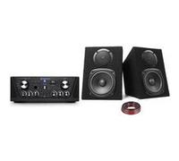 Amplificateur Skytronic karaoké noir USB/SD/FM 160W + Enceintes Fenton DJ compactes 2x100W Noir