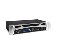 Vonyx Amplificateur sono VPA1000 – Numérique 2x500W Bluetooth USB/SD MP3 Télécommande incluse