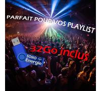 Amplificateur sonorisation DJ - BM Sonic BMS-3000 - 2 x 1500W+ Clé USB 32Go