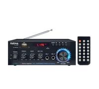 Amplificateur Stéréo HIFI Karma PA-2362BT, 2x 30W, USB SD Bluetooth, RADIO FM, télécommande, 2 entrées microphones