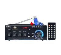 Amplificateur Stéréo HIFI Karma PA-2362BT, 2x 30W, USB SD Bluetooth, RADIO FM, télécommande, 2 entrées micro+ Clé USB 32G