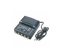 AMPLIFICATEUR TNT BLINDE 1 entrée 4 SORTIES gain UHF 25dB, gain VHF 15dB, 75 Ohms pour antenne tv 230V - Gris