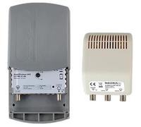 Sed kit amplificateur tnt réglable 1e 2s gain 35db + alimentation 24v 1e 2s antenne tv rateau
