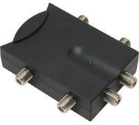 Amplificateur TV 2 en 4 Out Signal bidirectionnel sans perte à gain élevé pour câble d'antenne