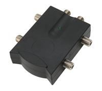 Amplificateur Tv 2 En 4 Sorties, Bidirectionnel Sans Perte, Amplificateur De Signal Tv à Gain éLevé Pour Antenne De TéLéVision Par CâBle
