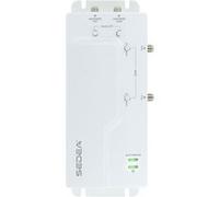 Amplificateur TV TNT intérieur avec répartiteur intégré - 2 entrées (TNT+DAB) /2 sorties - 30 dB - SEDEA - 912002 G