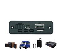 Amplificateur - USB rechargeable - Amplificateur audio - Amplificateur de récepteur de musique - Basse puissante - Subwoofer - Pour homme et femme - Amélioration de la voix - Pour moto