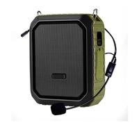 Amplificateur vocal, Amplificateur Vocal Portable M800, Avec Microphone Filaire, For Enseignants, Haut-parleur Étanche IPX5, Batterie Externe 4400mAh(Groen)