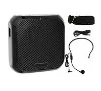 Amplificateur vocal filaire rechargeable, mini microphone filaire léger et portable avec micro cravate et ceinture pour enseignants, conférences en plein air, guides touristiques