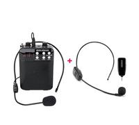 Amplificateur vocal, Mégaphone Portable 12W, Enregistrement FM, Amplificateur Vocal, Microphone For Enseignant, Haut-parleur, Lecteur Mp3, Radio FM For Guide Touristique(Set2 TT123-TR619)