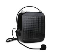 Amplificateur Vocal Portable 15W, Microphone Filaire, Mégaphone, Haut-parleurs Audio For Enseignants, Guide Touristique, Instructeur De Yoga pour l'enseignement
